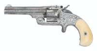 New York Engraved Smith & Wesson No. 1 1/2 Single Action Revolver