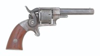 Rare Allen & Wheelock Third Type Sidehammer Pocket Revolver