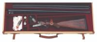 A Francotte Knockabout Double Ejector Gun Two Barrel Set with Von Lengerke & Detmold Retailer Marking