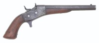 Scarce Remington Model 1866 Commercial Rolling Block Pistol