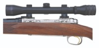 Handsome Factory Engraved Savage Model 110D Bolt Action Rifle - 3