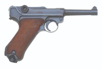 German P.08 Luger byf-Coded Pistol by Mauser