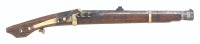 Fine Diminutive Silver-Inlaid Japanese Tanegashima Matchlock Pistol