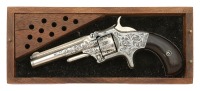 Gustave Young Engraved Smith & Wesson No. 1 Third Issue Revolver