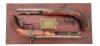 Very Fine Cased Pair of British Percussion Target Pistols by Bond Belonging to J.J. Schermerhorn - 2