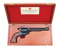 Ruger Old Model Super Blackhawk Revolver with High Polish and Rare Factory Mahogany Presentation Case