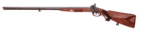 Unmarked European Percussion Double Shotgun