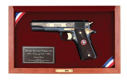 Colt Model 1911 Texas Commemorative Semi-Auto Pistol