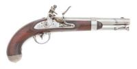 U.S. Model 1836 Flintlock Pistol with Evans Naval Lock