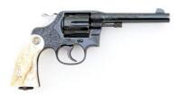 Superb Factory Engraved and Texas-Shipped Colt New Service Revolver