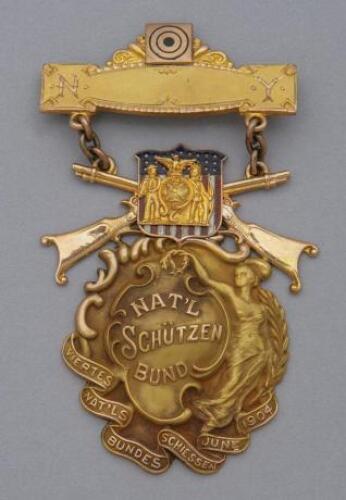 National Schuetzen Bund 1904 Shooting Medal