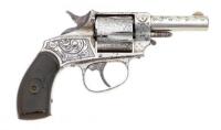 Engraved Forehand & Wadsworth No. 38 Double Action Revolver