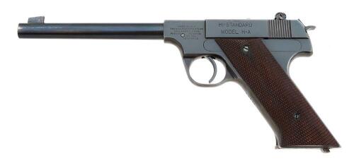 High Standard Model H-A Semi-Auto Pistol