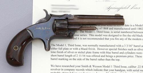 Smith & Wesson No. 1 Third Issue Revolver