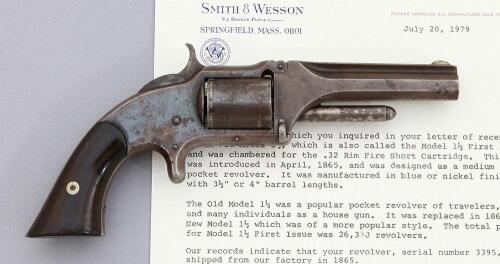 Smith & Wesson No. 1 1/2 First Issue Revolver