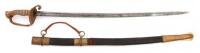 U.S. Model 1852 Navy Officers Pipe-Backed Sword by Shannon, Miller & Crane