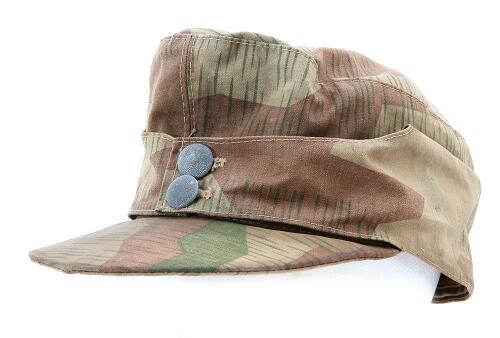 WWII German Splinter Camouflage Field Cap