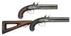 Fine Pair of British Over Under Flintlock Pistols by Tatham & Egg of London - 7