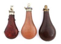 Leather-Bound Powder Flasks