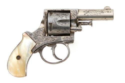 Engraved Forehand & Wadsworth British Bull-Dog Double Action Revolver