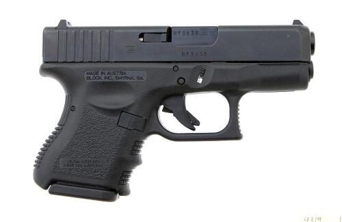 Glock 26 Semi-Auto Pistol