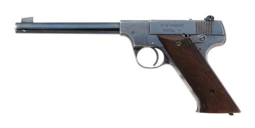 High Standard Model A Semi-Auto Pistol