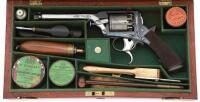 Excellent Cased Tranter Third Model Double Trigger Percussion Revolver