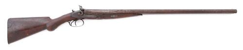 Scarce Early Dangerfield & Lefever Bar-In-Wood Double Hammergun