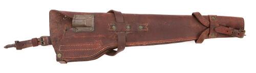 WWII U.S. M1 Carbine Leather Scabbard