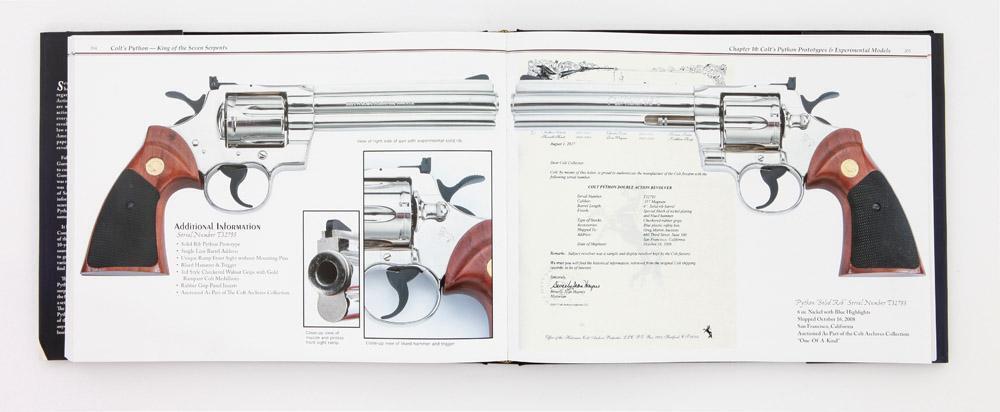 Rare Colt Python Revolver with Experimental Solid Rib from The Colt ...