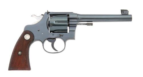 Scarce and Extremely Fine Colt New Service Target Model Revolver