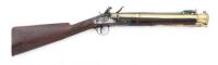 Fine British Brass Barrel Flintlock Blunderbuss by Underhill & Son