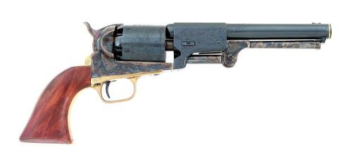 Factory Engraved Colt Second Generation Third Model Dragoon Percussion Revolver