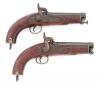 Fine Pair of British Navy Pattern Percussion Pistols - 2