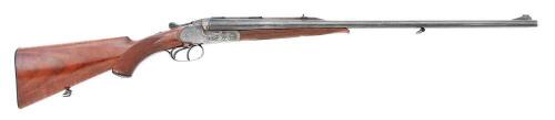 German Sideplated Boxlock Double Rifle by Thieme & Schlegelmilch of Suhl