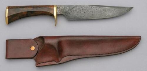 Damascus General Purpose Knife by Hudson