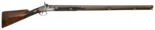 Large Fowler British Large Bore Percussion Fowler by John Witton of London