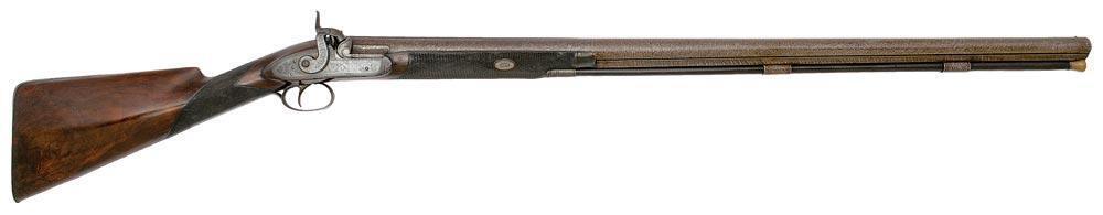 Large Fowler British Large Bore Percussion Fowler by John Witton of London