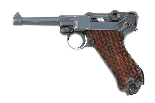 German P.08 Luger S/42 Pistol by Mauser