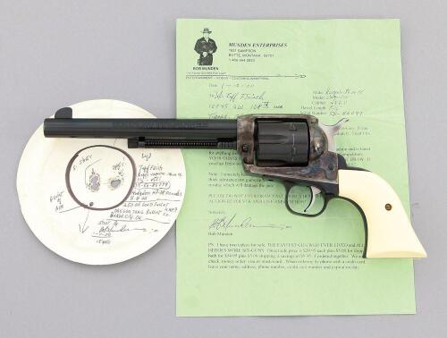 Custom Ruger Vaquero Single Action Revolver by Bob Munden