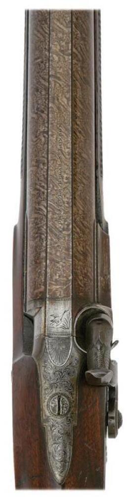 Large Fowler British Large Bore Percussion Fowler by John Witton of London