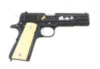 Engraved Colt Model 1911A1 Semi-Auto Pistol