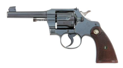 Colt Officers Model Double Action Revolver