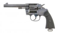 Early Colt New Service Double Action Revolver