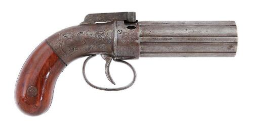 Allen & Thurber Bar Hammer Percussion Pepperbox Pistol