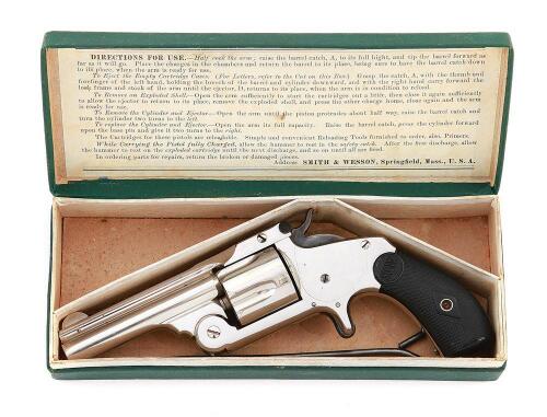 Smith & Wesson 38 Single Action Second Model Revolver with Box