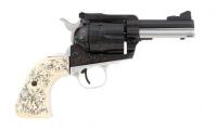 Engraved Custom Ruger Old Model Blackhawk Revolver