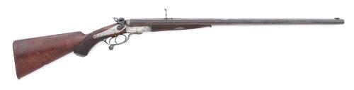 British Underlever Double Rifle by Newark