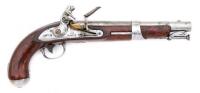 U.S. Model 1826 Flintlock Navy Pistol by Simeon North