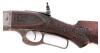 Magnificent Carved and Engraved Savage Model 1899 Rifle - 5